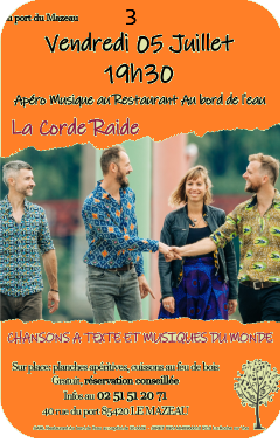 Concert du xx/xx/2026 - La Corde Raide