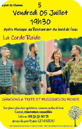 Concert du xx/xx/2026 - La Corde Raide